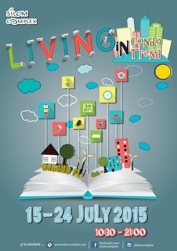 Living In Condo Living Intrend@Silom Complex Ground Floor 15-24 Jul 2015