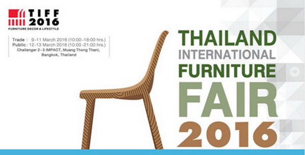 thailand furniturefair �ҹ�ʴ��Թ������������ 2559 �ѹ��� 9-13 �չ�