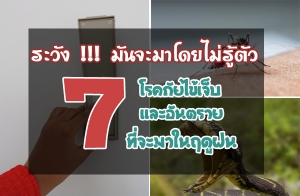 "���ѧ !!! �ѹ��������������" 7 �ä������� ����ѹ���·���ҡѺĴٽ�