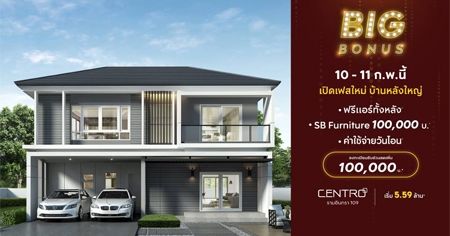 Centro ����Թ��� 109 �Ѵ Big Bonus �Դ������ ��ҹ��ѧ�˭� ������� + ���� + �͹* 10-11 �.�. ��� ����� 5.59 ��ҹ*