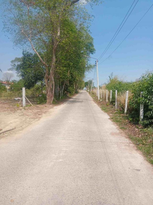 ที่ดิน ติดถนนคอนกรีต 600 ตารางวา ที่ดิน ติดถนนคอนกรีต 600 ตารางวา