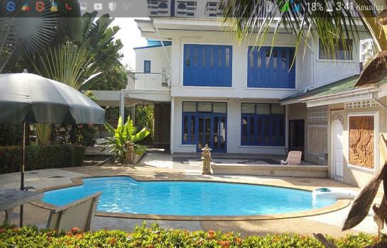 ��ҹ����������ͧ�� Large Sukhumvit garden and pool house for rent 4BR 400 sqm Һҹǹ 1  4 ͹ 400 sq.wah unfurnished 180000 baht near Thonglor BTS, can be home office