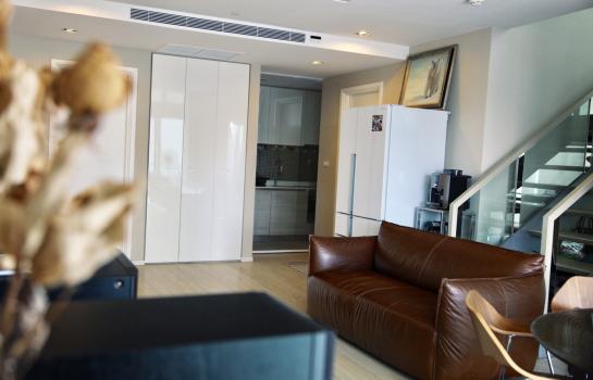 ¤͹ Ѳ  ͧѺҡ the room 21 duplex 2 bed 2 bath 115sqm fl 25 for rent 95000 baht for sale 25mb